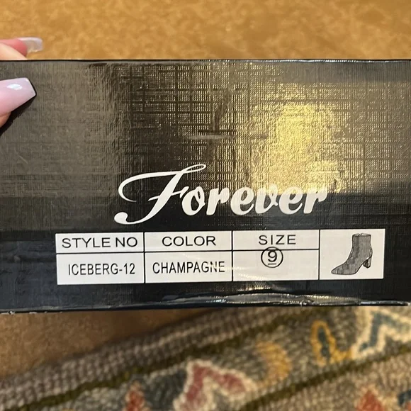 Brand new In box rhinestone booties - Picture 5 of 5